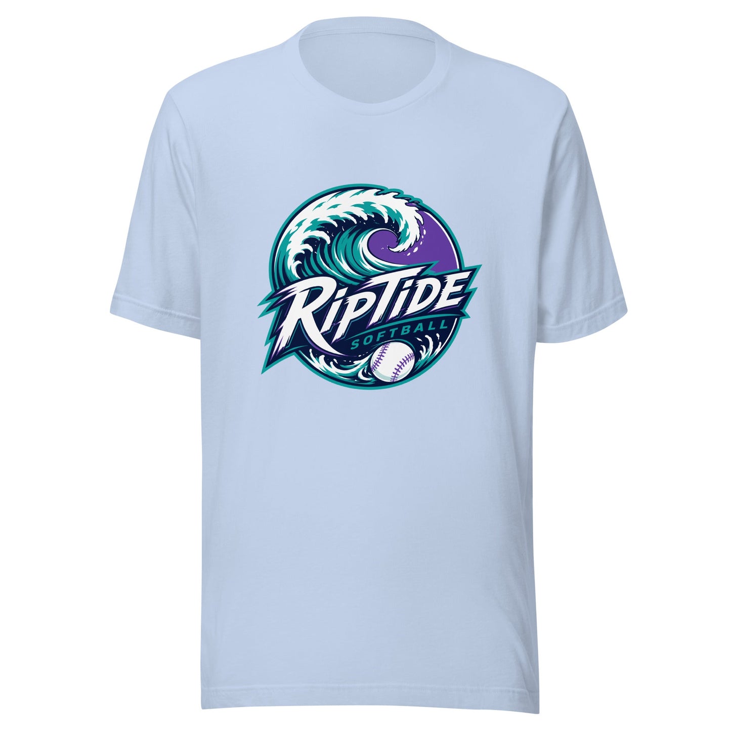Performance | T-Shirt | RipTide Softball | Emblem Logo