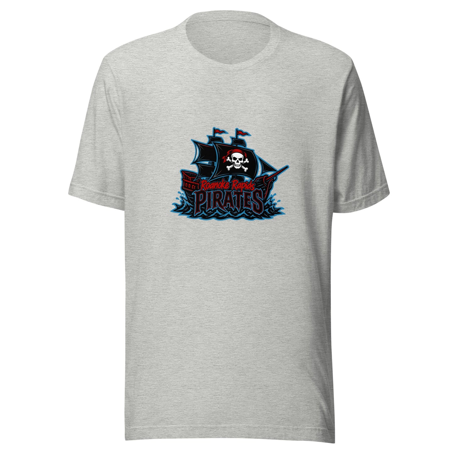 Performance | T-Shirt | Roanoke Rapids Pirates | Black Sail Battlers Logo