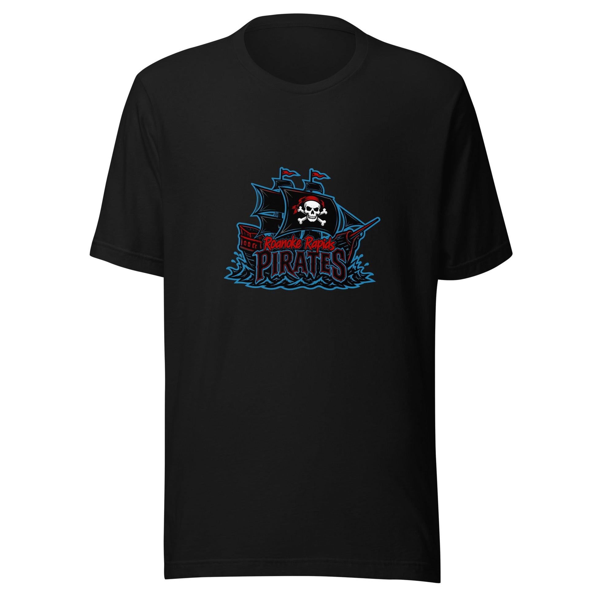 Performance | T-Shirt | Roanoke Rapids Pirates | Black Sail Battlers Logo
