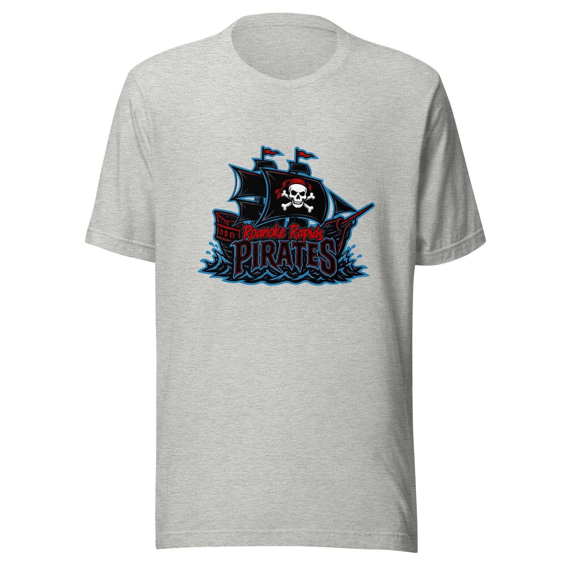 Performance | T-Shirt | Roanoke Rapids Pirates | Black Sail Battlers Logo