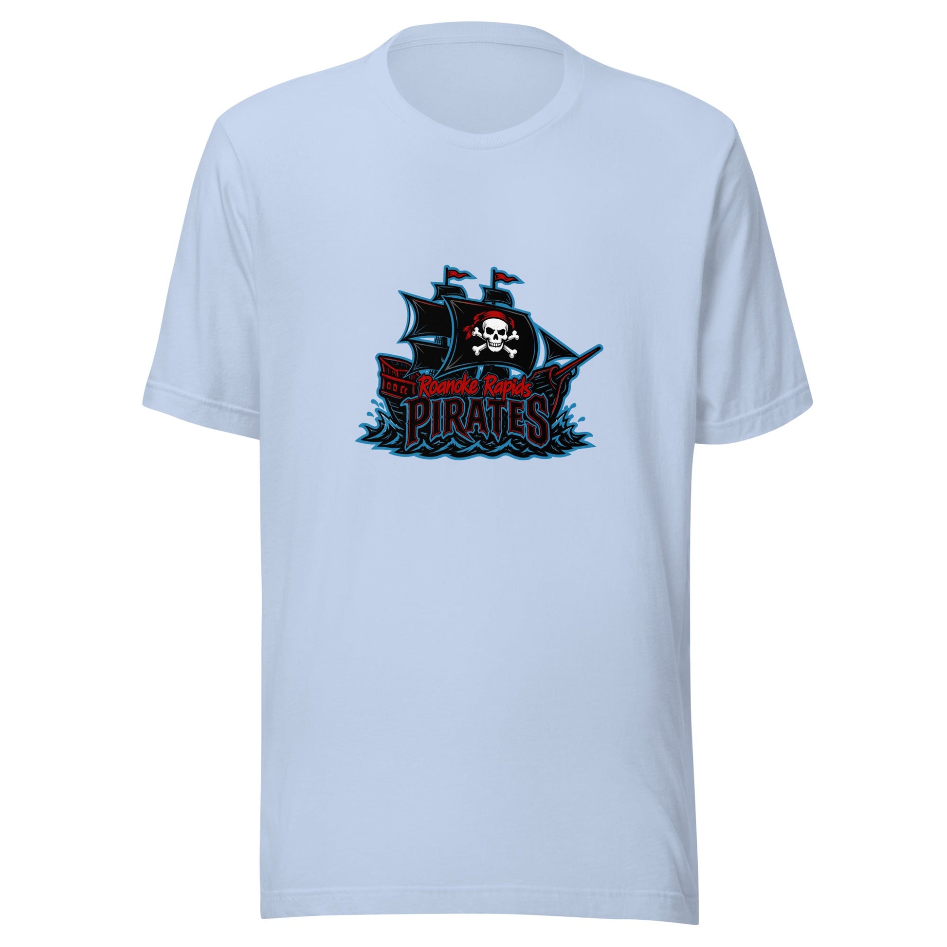 Performance | T-Shirt | Roanoke Rapids Pirates | Black Sail Battlers Logo