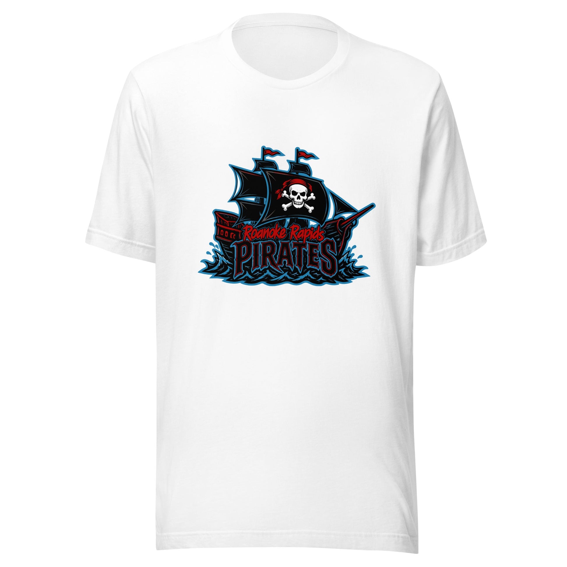 Performance | T-Shirt | Roanoke Rapids Pirates | Black Sail Battlers Logo