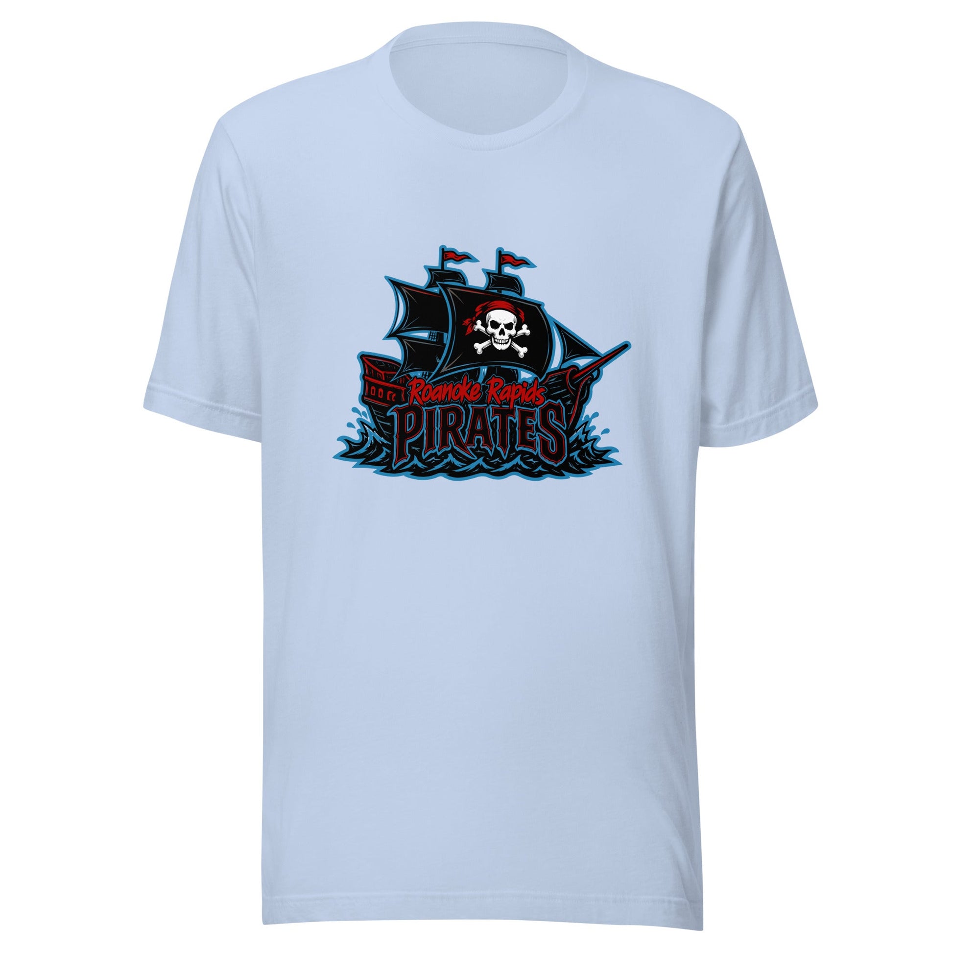 Performance | T-Shirt | Roanoke Rapids Pirates | Black Sail Battlers Logo