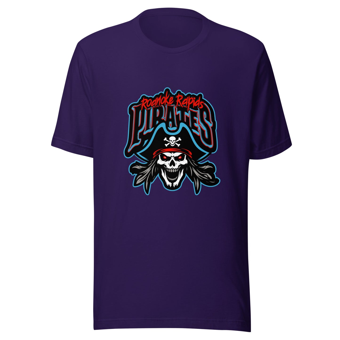 Performance | T-Shirt | Roanoke Rapids Pirates | Reaver Captain Logo