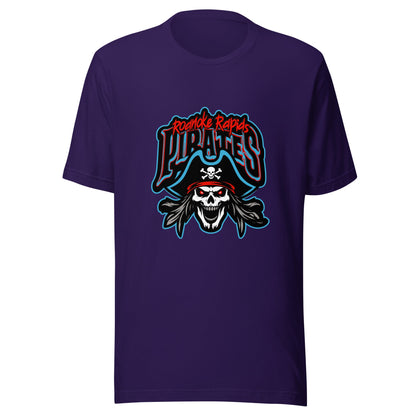 Performance | T-Shirt | Roanoke Rapids Pirates | Reaver Captain Logo