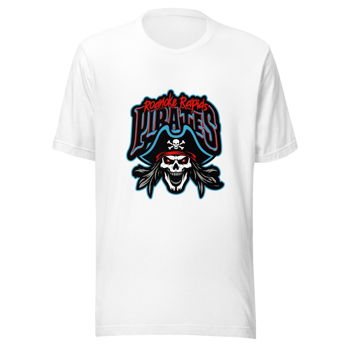 Performance | T-Shirt | Roanoke Rapids Pirates | Reaver Captain Logo