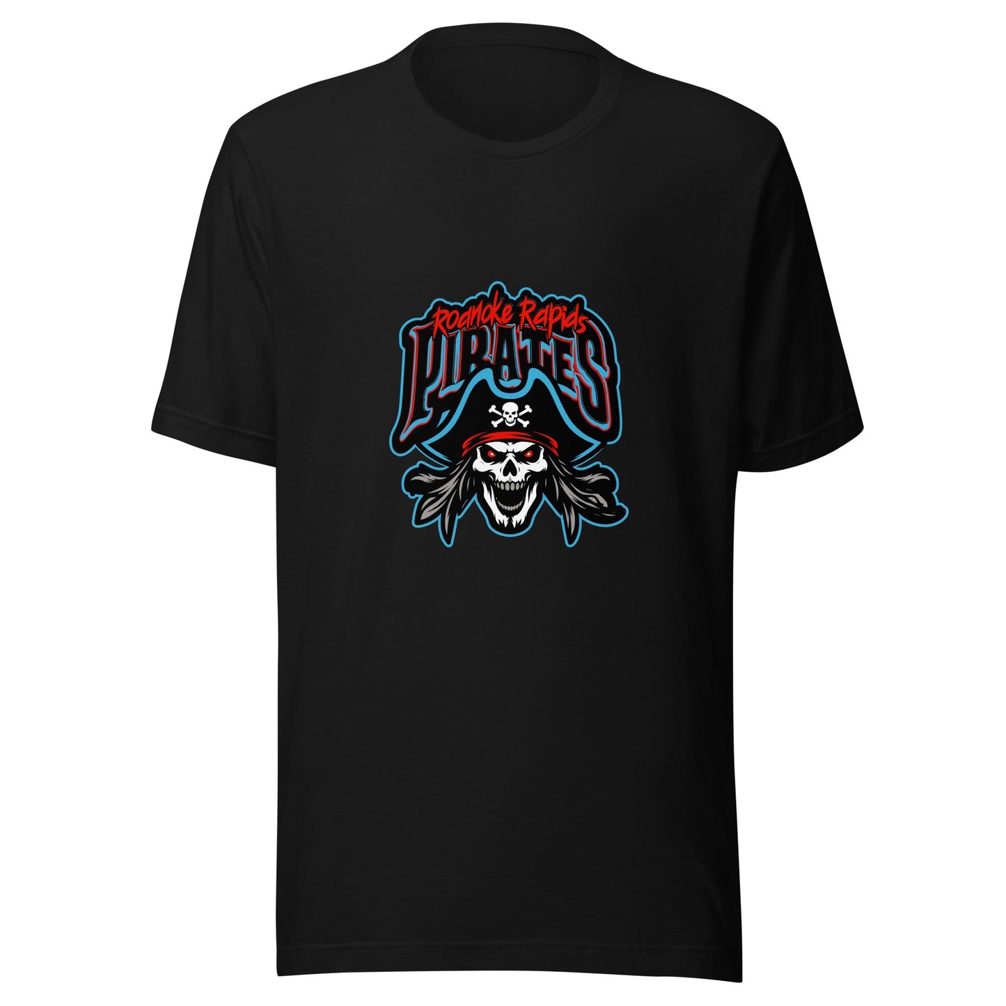 Performance | T-Shirt | Roanoke Rapids Pirates | Reaver Captain Logo