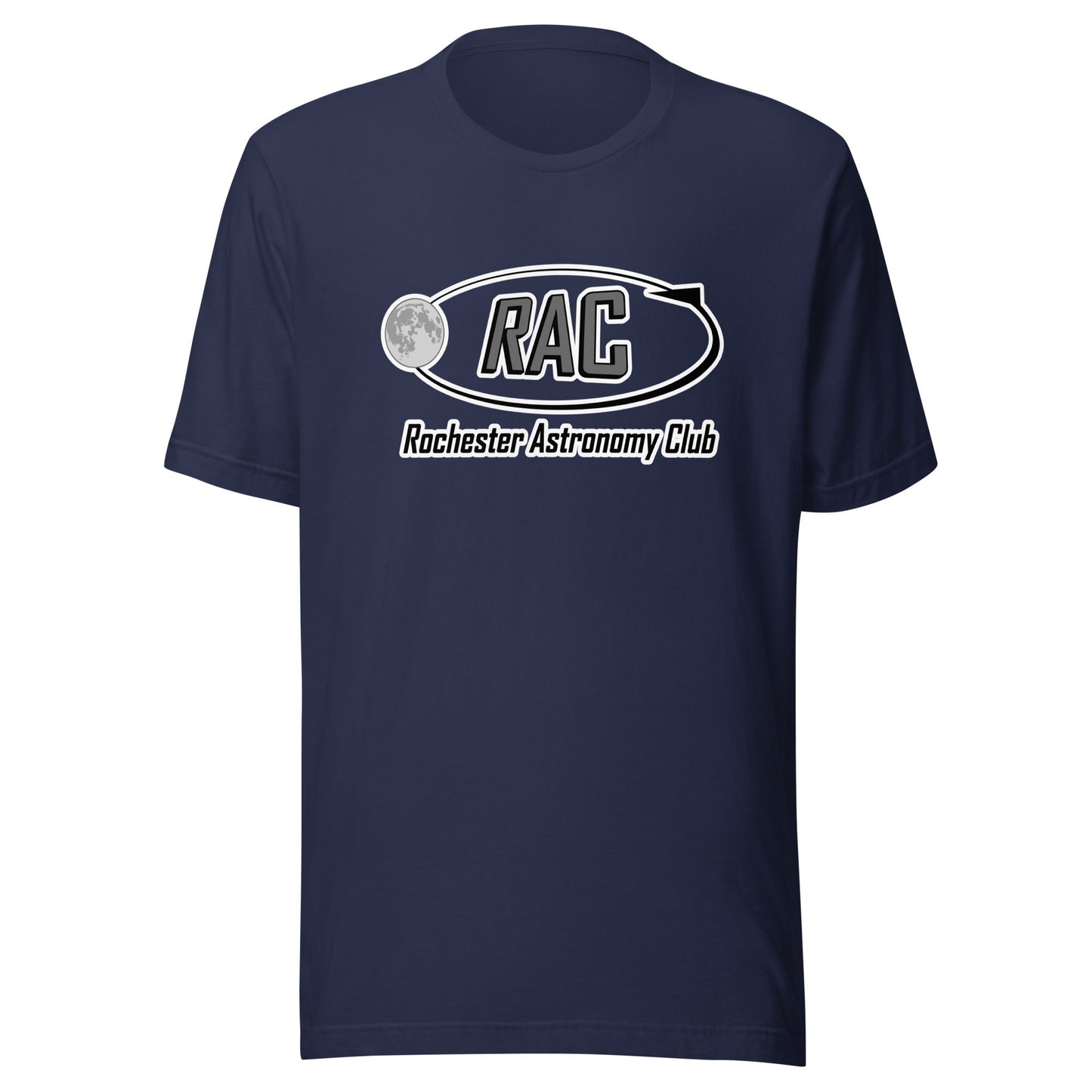 Performance | T-Shirt | Rochester Astronomy Club | Orbit Logo
