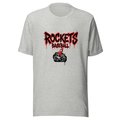 Performance | T-Shirt | Rockets Baseball | Alt Logo 2