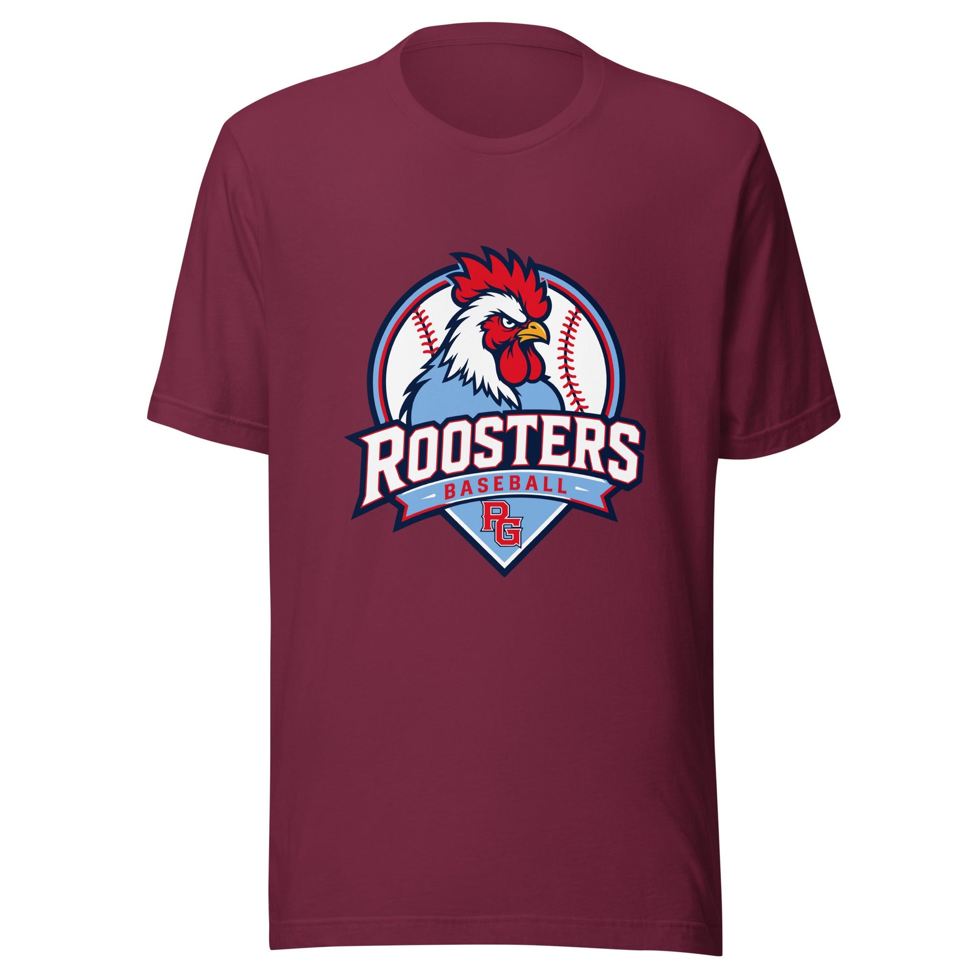 Performance | T-Shirt | Rooster Nation | Athletic Crest Logo