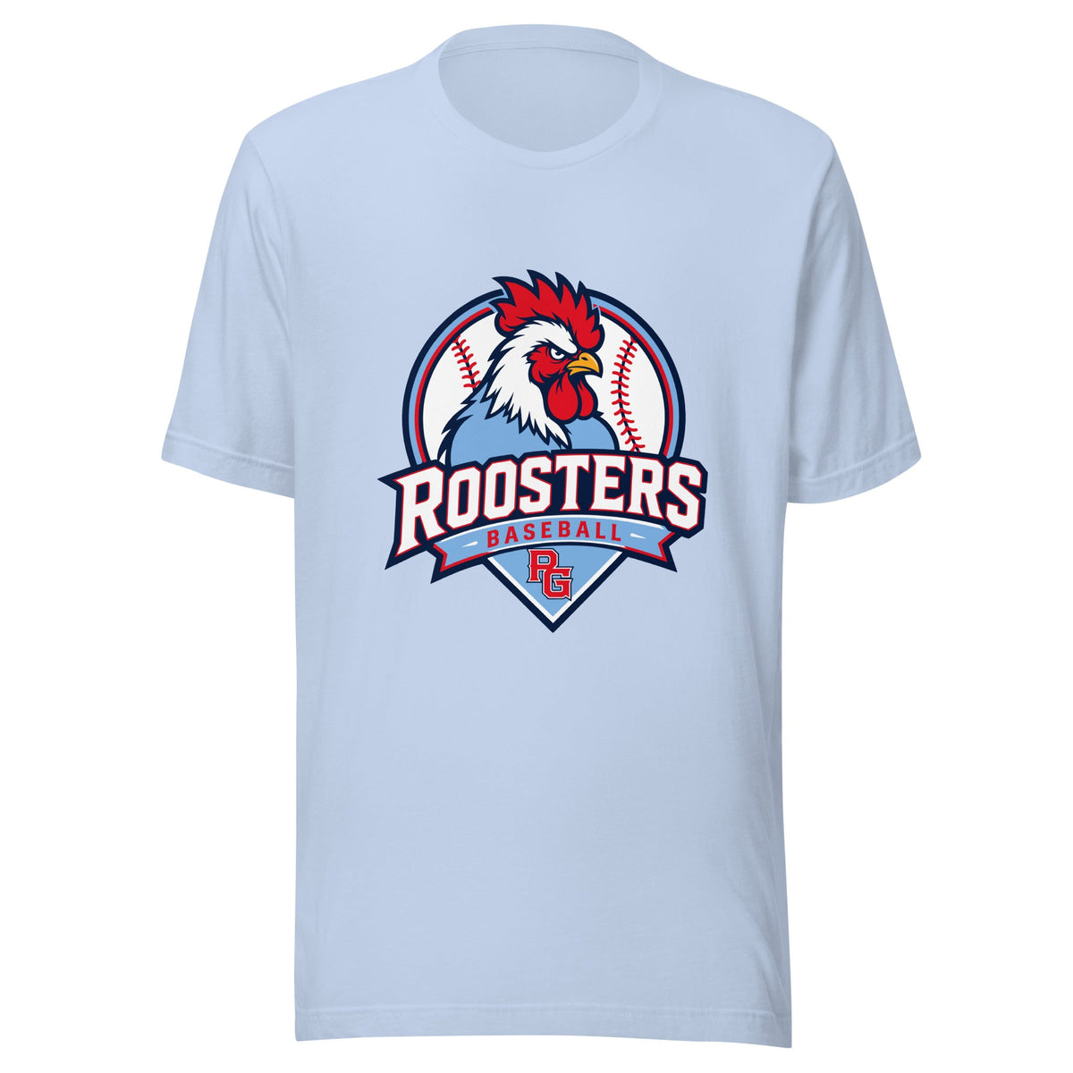 Performance | T-Shirt | Rooster Nation | Athletic Crest Logo