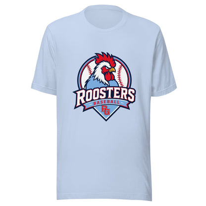 Performance | T-Shirt | Rooster Nation | Athletic Crest Logo