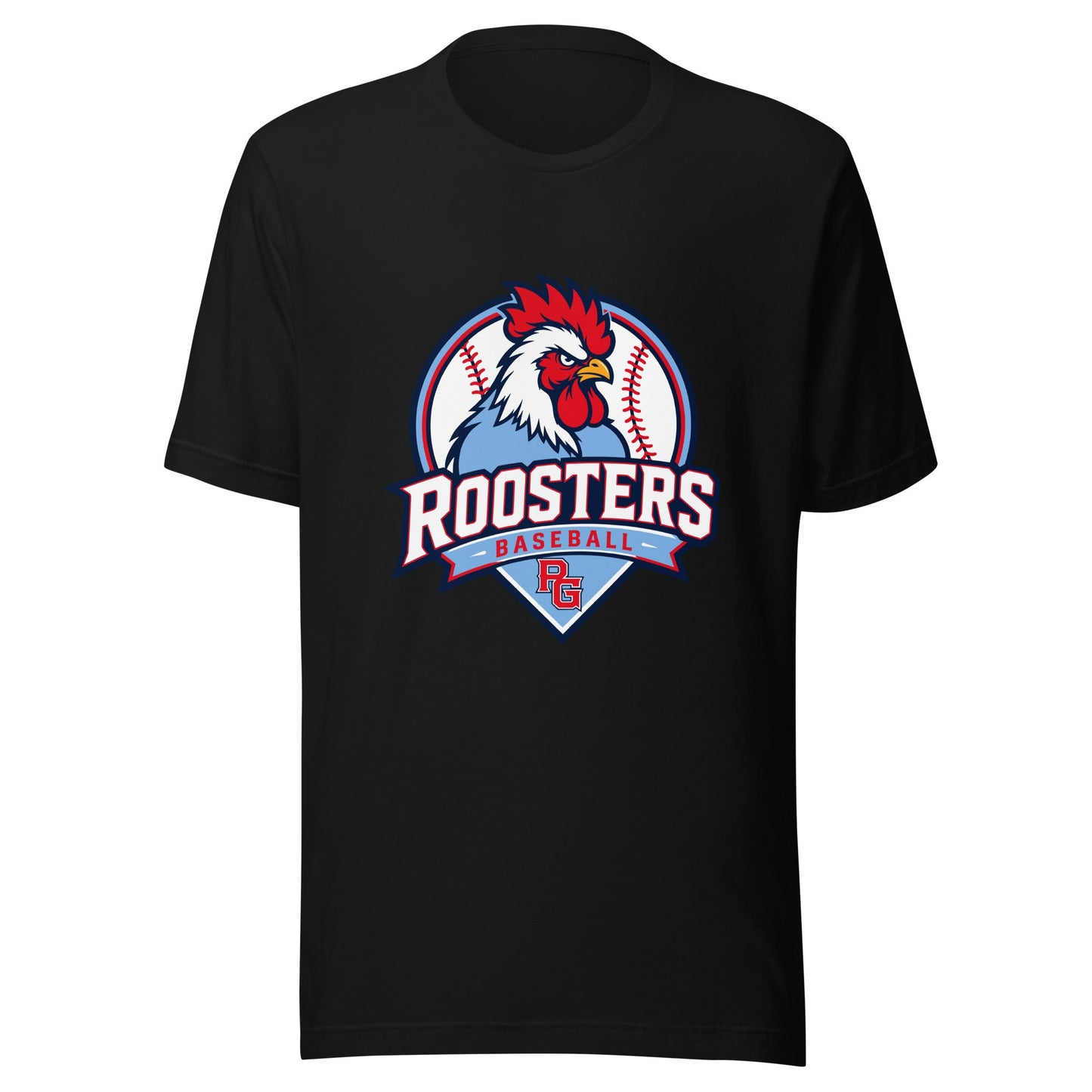 Performance | T-Shirt | Rooster Nation | Athletic Crest Logo