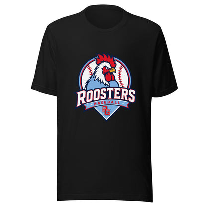Performance | T-Shirt | Rooster Nation | Athletic Crest Logo