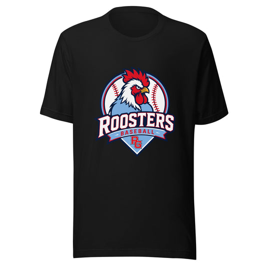 Performance | T-Shirt | Rooster Nation | Athletic Crest Logo