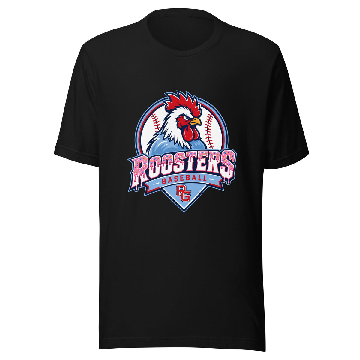 Performance | T-Shirt | Rooster Nation | Emblem Logo