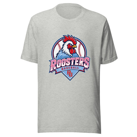 Performance | T-Shirt | Rooster Nation | Emblem Logo