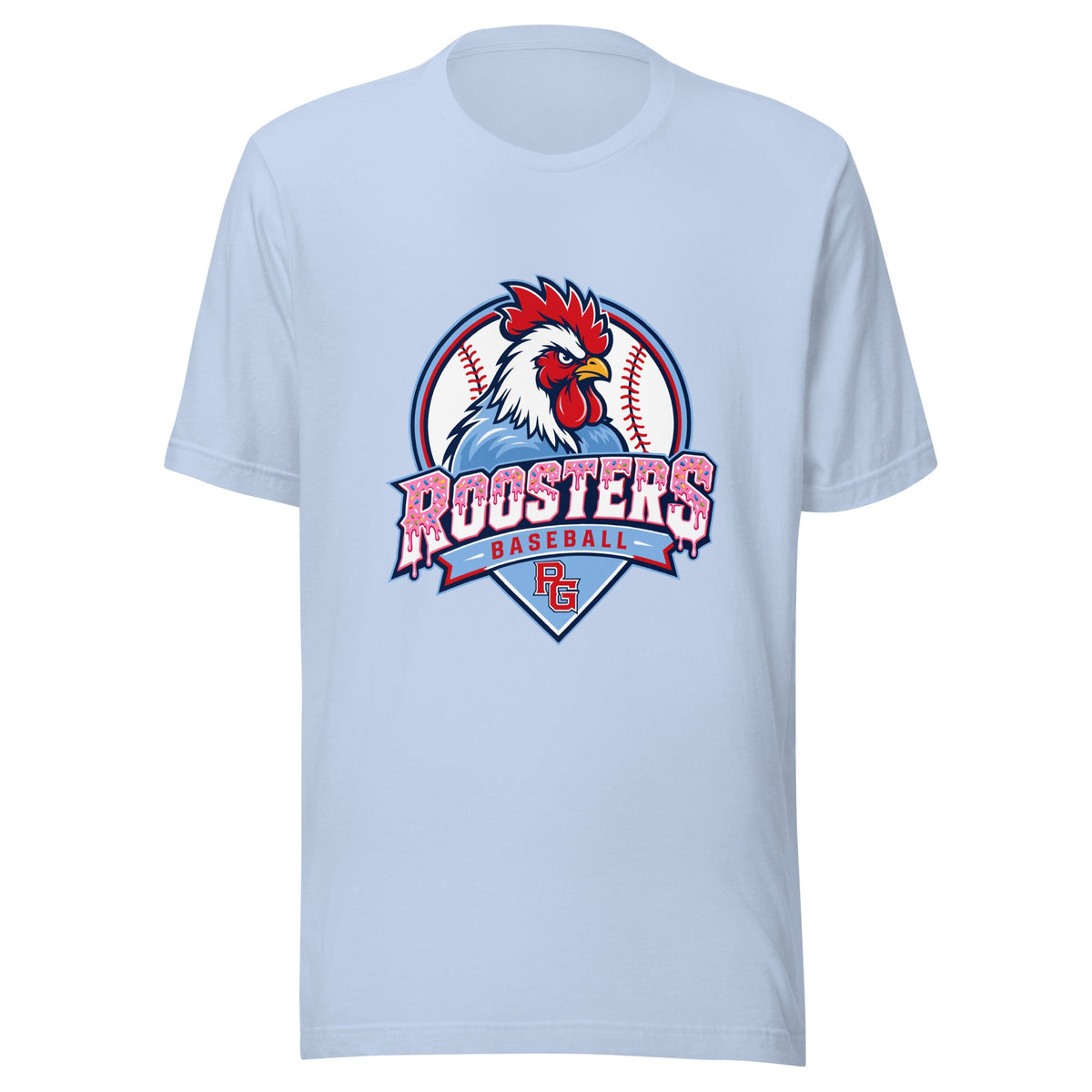 Performance | T-Shirt | Rooster Nation | Emblem Logo