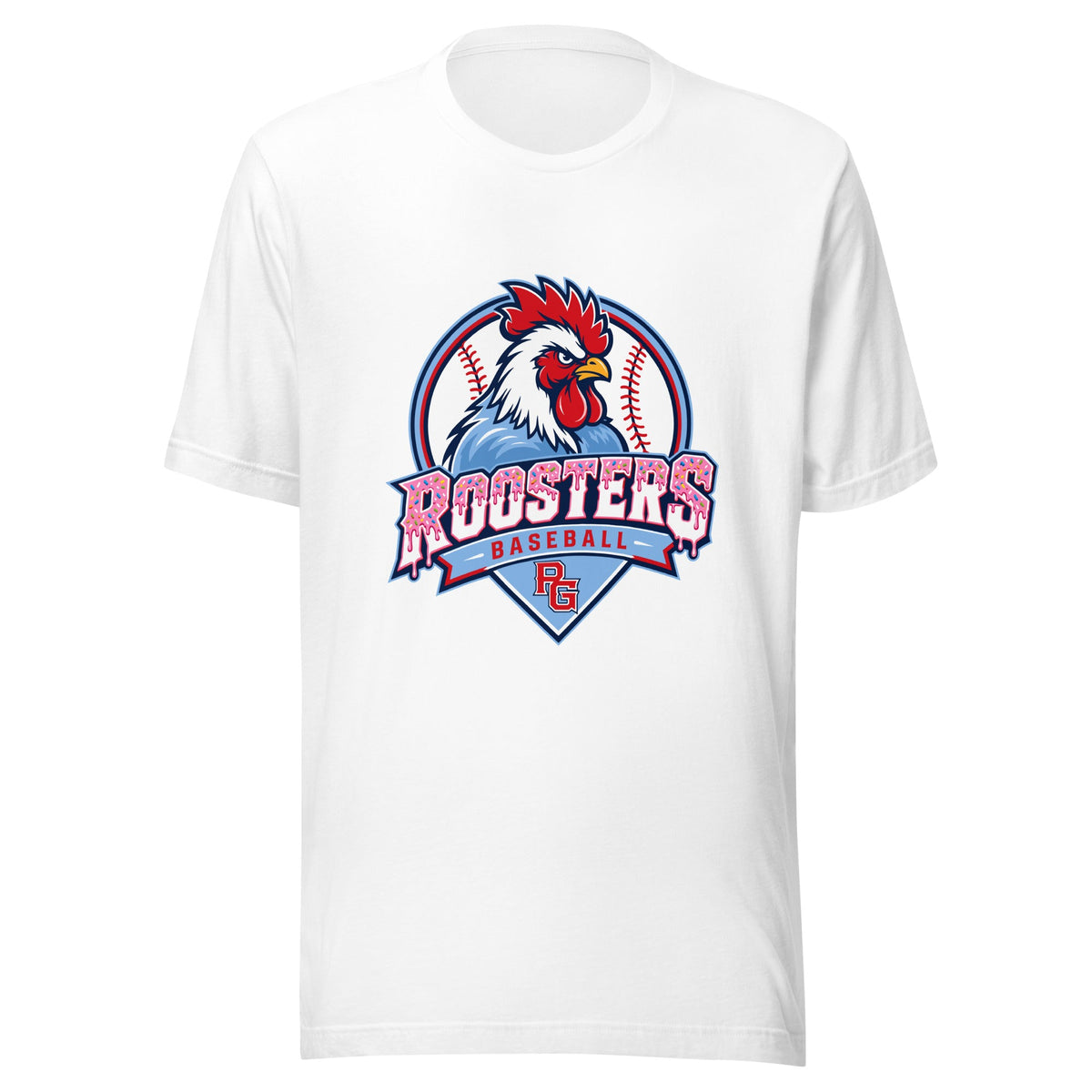 Performance | T-Shirt | Rooster Nation | Emblem Logo