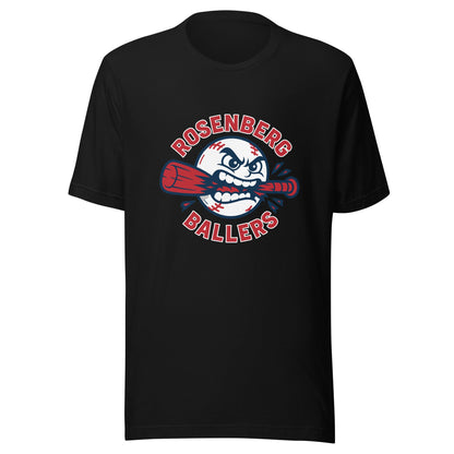 Performance | T-Shirt | Rosenberg Ballers | Vanguard Logo