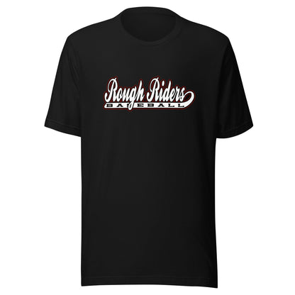 Performance | T-Shirt | Rough Riders | Baseball Script Logo