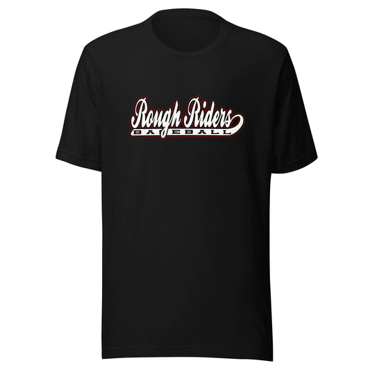 Performance | T-Shirt | Rough Riders | Baseball Script Logo