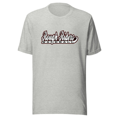 Performance | T-Shirt | Rough Riders | Baseball Script Logo