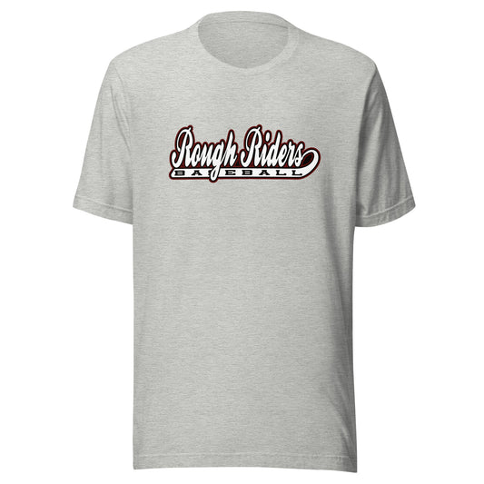 Performance | T-Shirt | Rough Riders | Baseball Script Logo