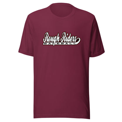 Performance | T-Shirt | Rough Riders | Baseball Script Logo