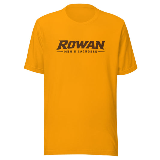 Performance | T-Shirt | Rowan Men’s Lacrosse | Modern Script Logo