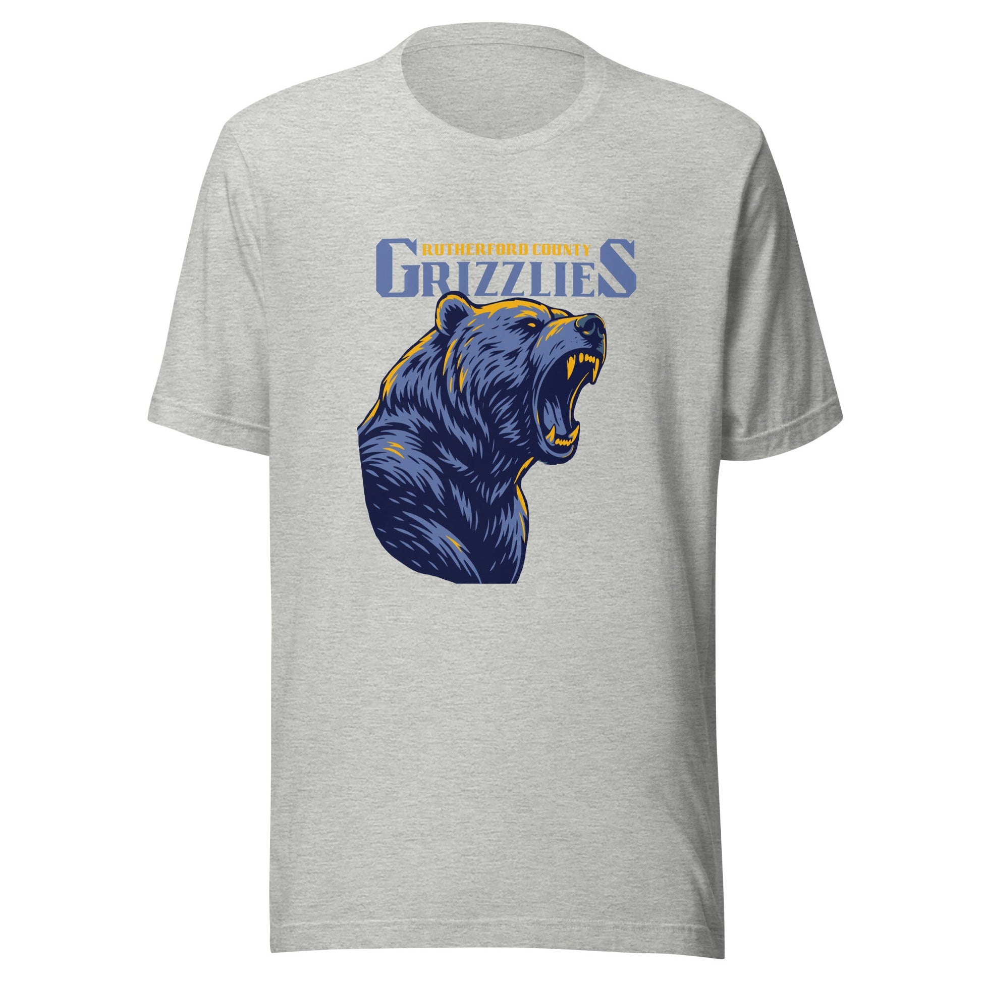 Performance | T-Shirt | Rutherford County Grizzlies Football | Big Grizzlies Logo