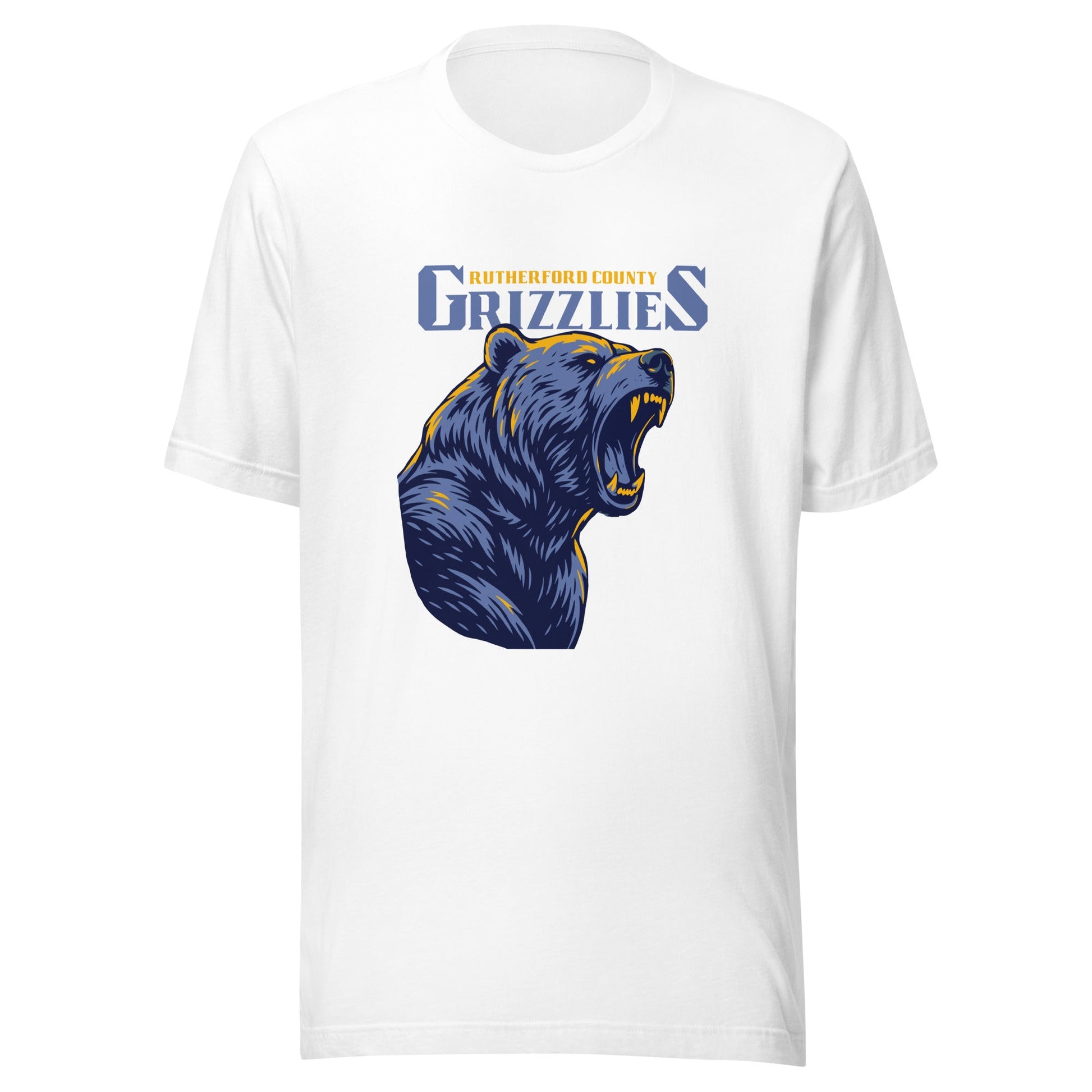 Performance | T-Shirt | Rutherford County Grizzlies Football | Big Grizzlies Logo