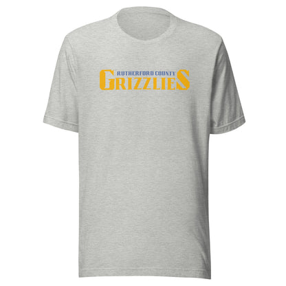 Performance | T-Shirt | Rutherford County Grizzlies Football | Script Logo