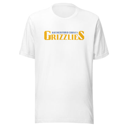 Performance | T-Shirt | Rutherford County Grizzlies Football | Script Logo