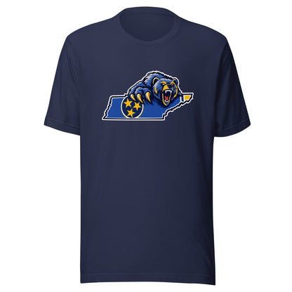 Performance | T-Shirt | Rutherford County Grizzlies Football | Tennessee Logo