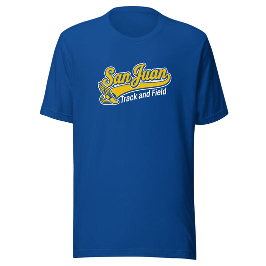 Performance | T-Shirt | San Juan Track and Field | Script Logo