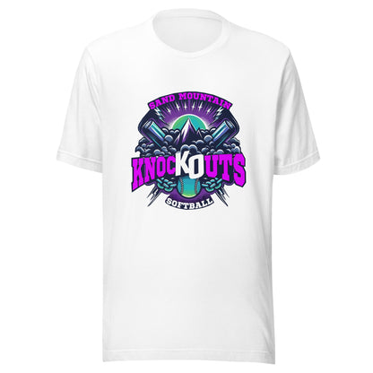 Performance | T-Shirt | Sand Mountain Knockouts | Ball & Bat Logo