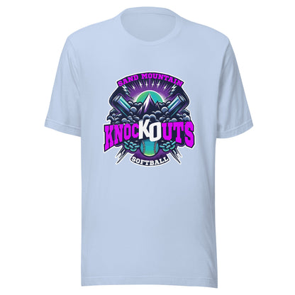Performance | T-Shirt | Sand Mountain Knockouts | Ball & Bat Logo