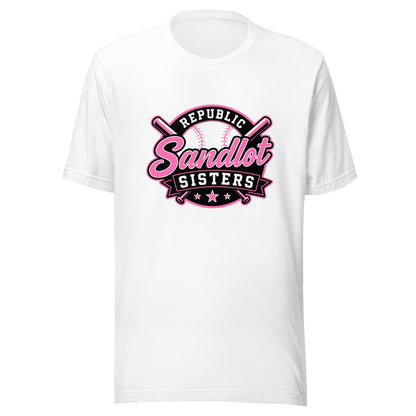 Performance | T-Shirt | Sandlot Sisters | Badge Logo