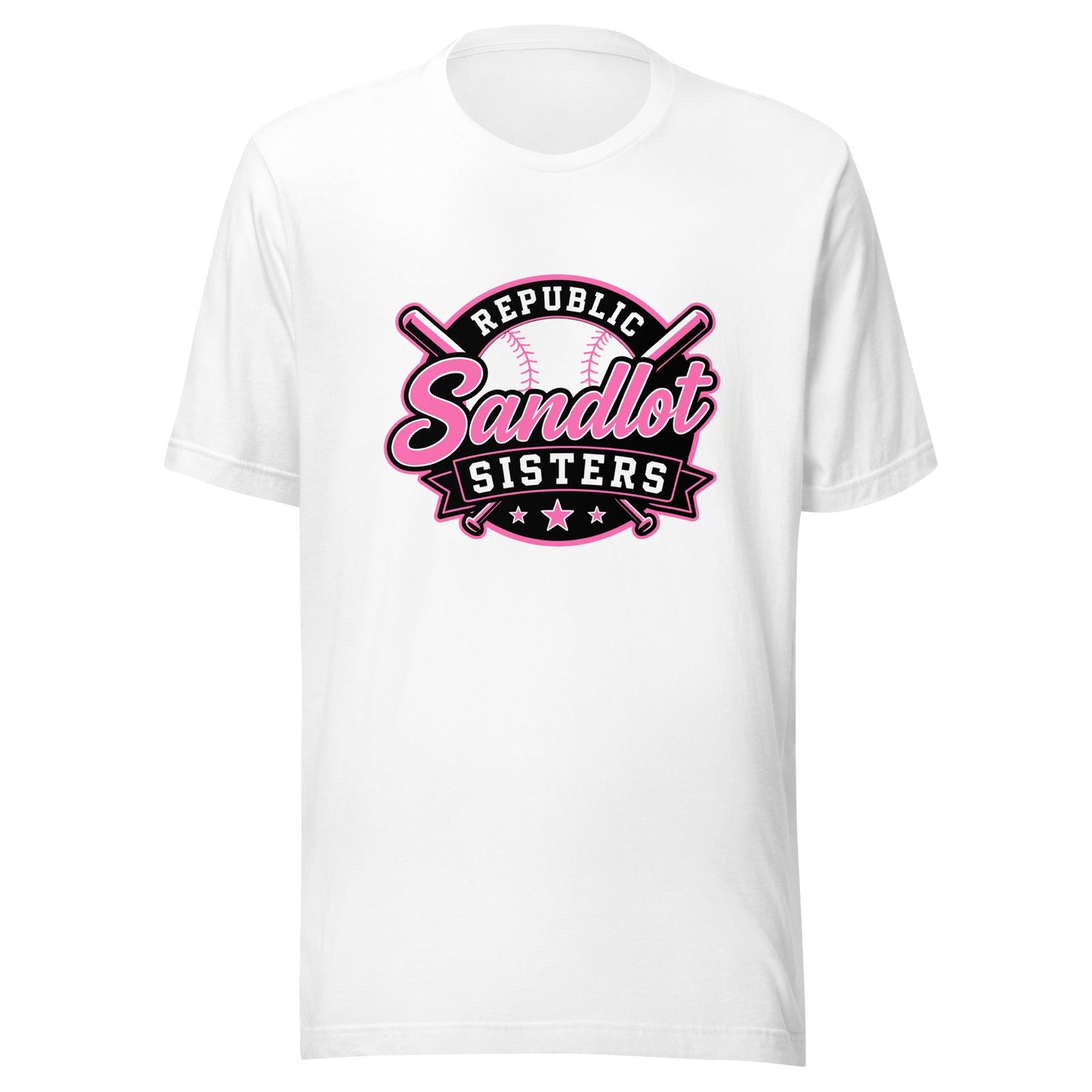 Performance | T-Shirt | Sandlot Sisters | Badge Logo