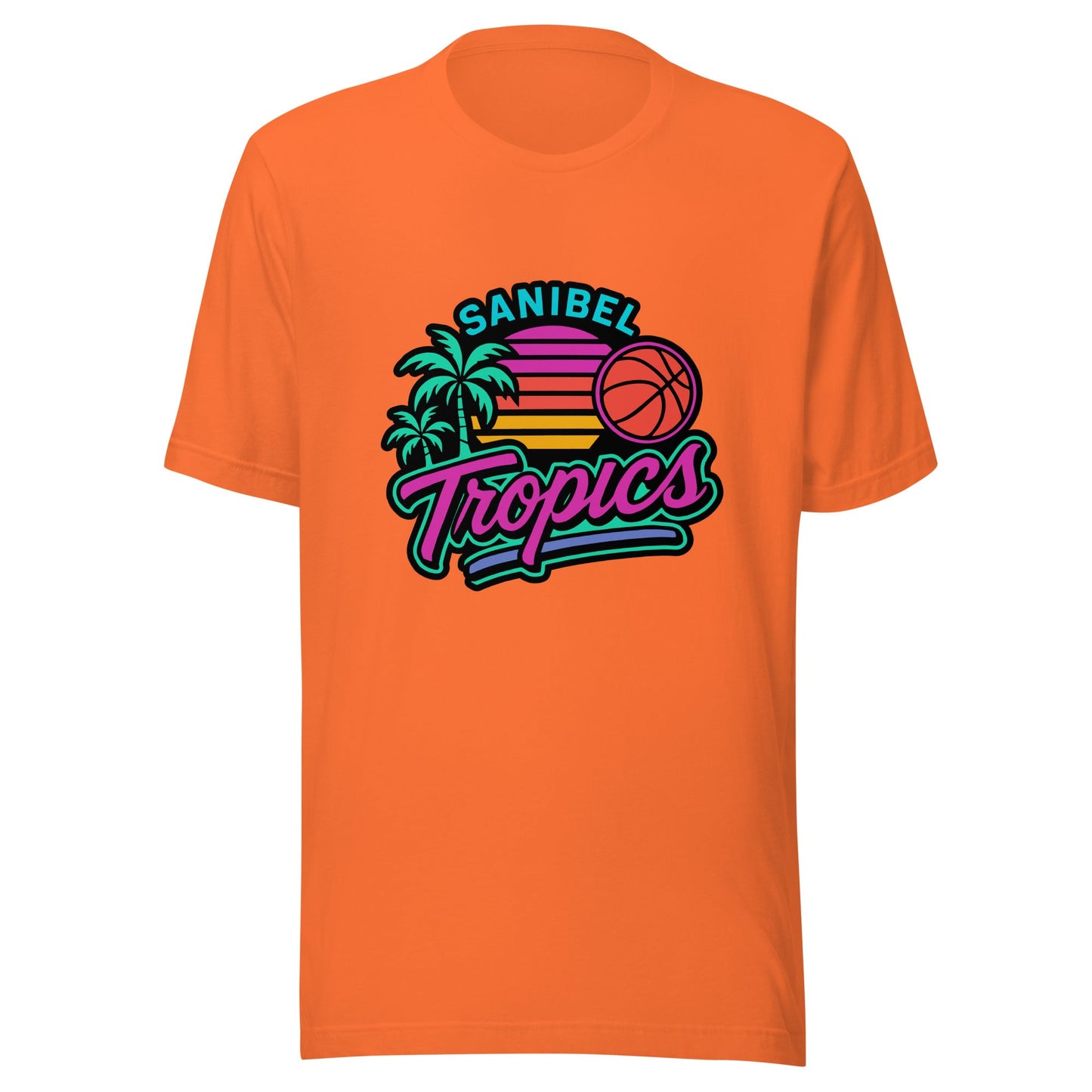Performance | T-Shirt | Sanibel Tropics | Coastal Clash Logo