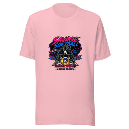 Performance | T-Shirt | Savage Softball | Mascot Logo