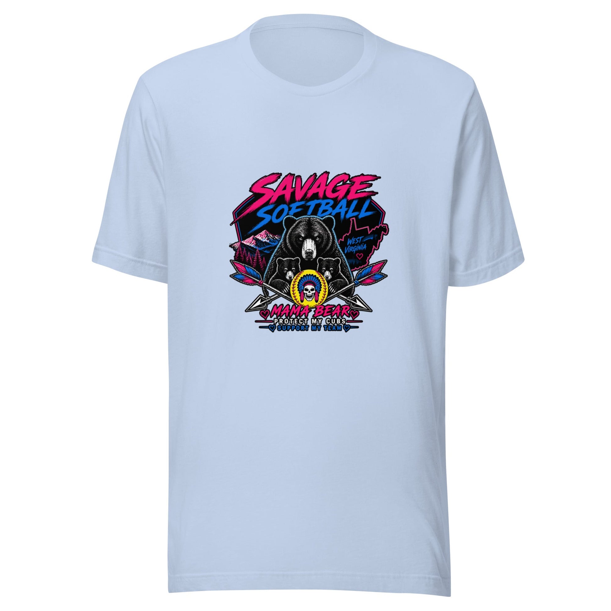 Performance | T-Shirt | Savage Softball | Mascot Logo