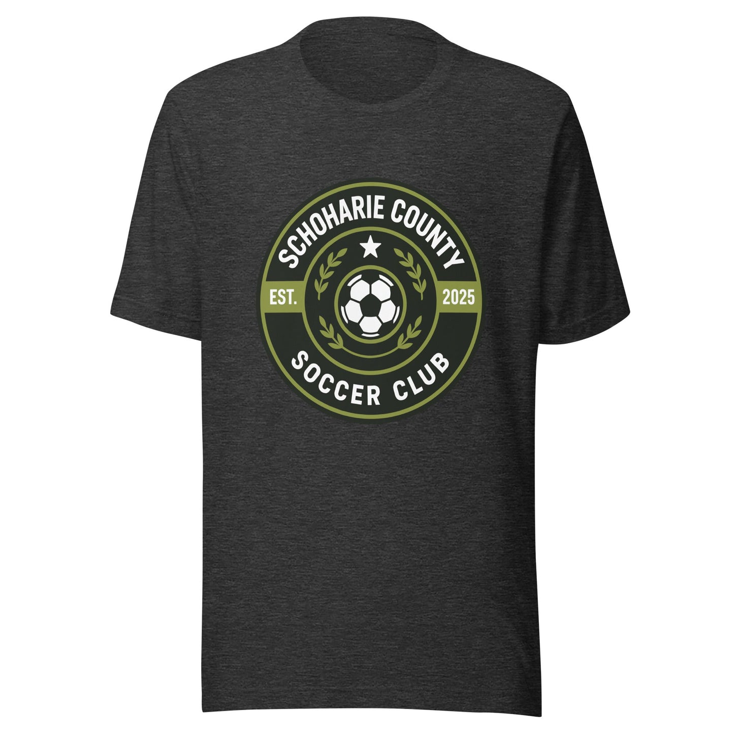 Performance | T-Shirt | Schoharie County Soccer Club | Badge Logo