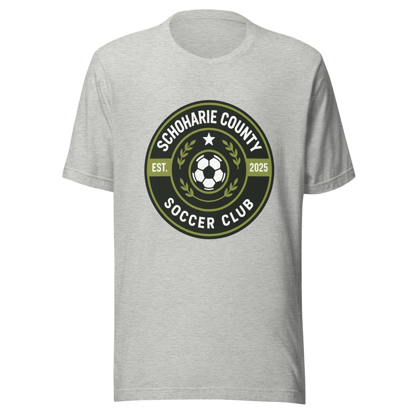Performance | T-Shirt | Schoharie County Soccer Club | Badge Logo
