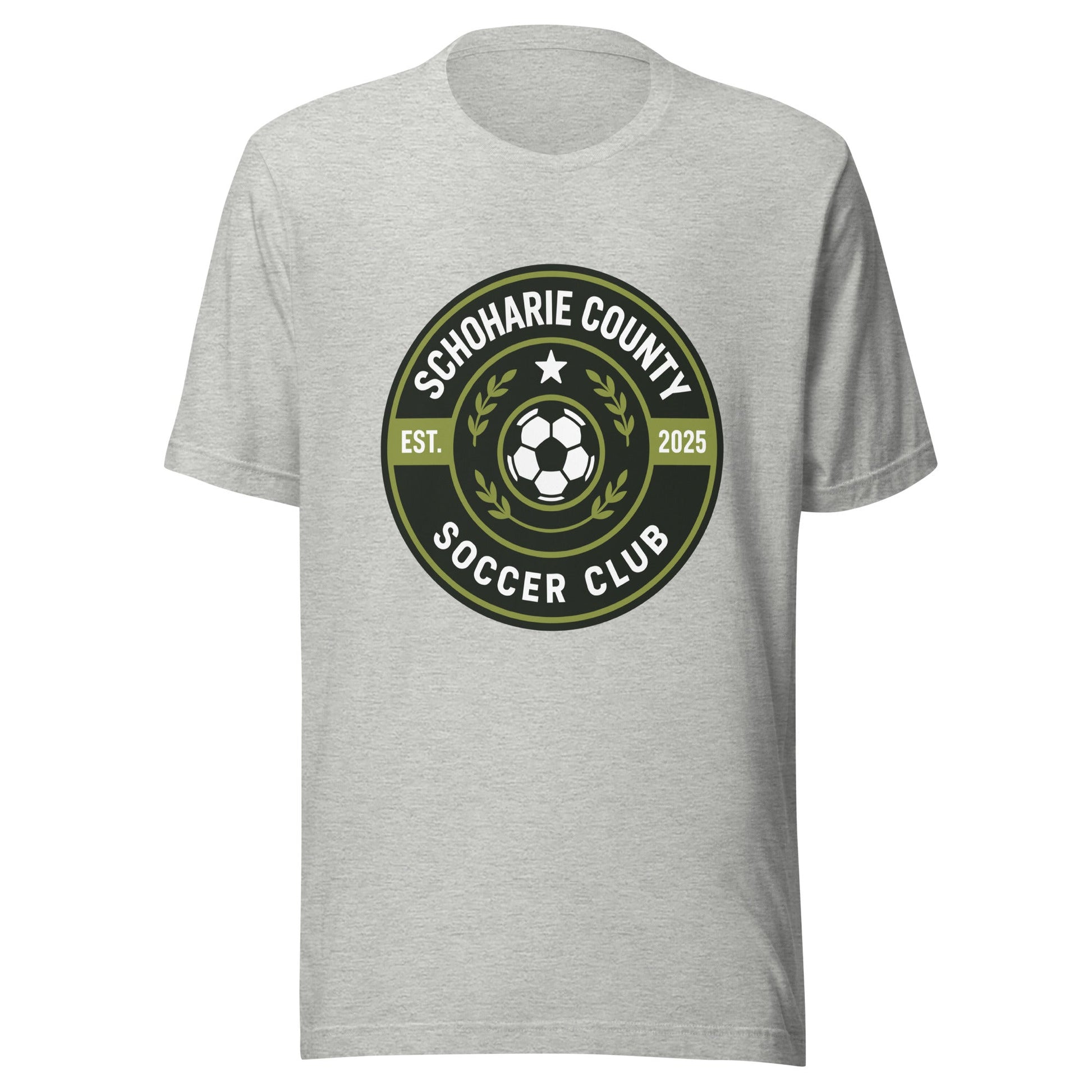 Performance | T-Shirt | Schoharie County Soccer Club | Badge Logo