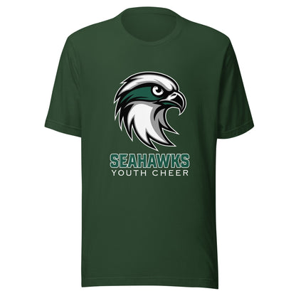 Performance | T-Shirt | Seahawks Youth Cheer | Alt Script Logo