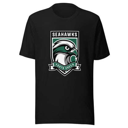 Performance | T-Shirt | Seahawks Youth Cheer | Shield Logo