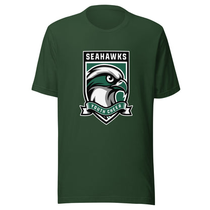 Performance | T-Shirt | Seahawks Youth Cheer | Shield Logo