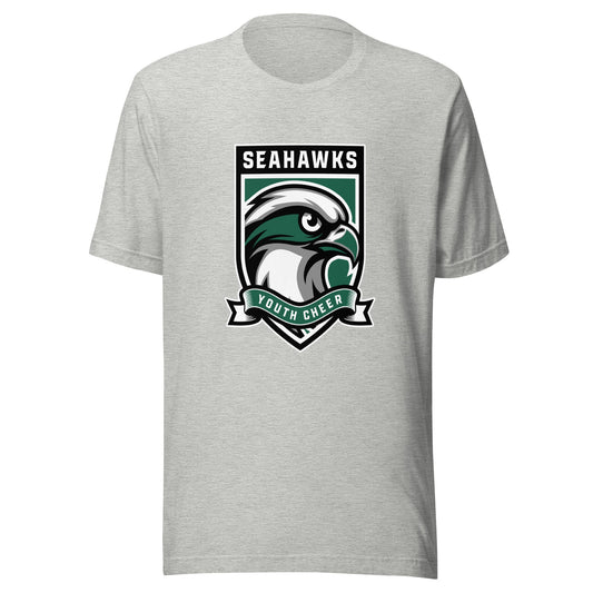 Performance | T-Shirt | Seahawks Youth Cheer | Shield Logo